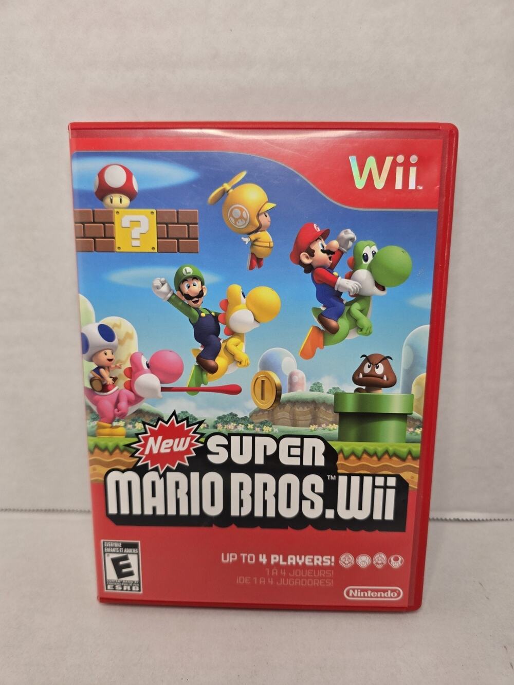 Nintendo New Super Mario Bros. Wii Complete Multiplayer E NTSC-U/C Super Mario
